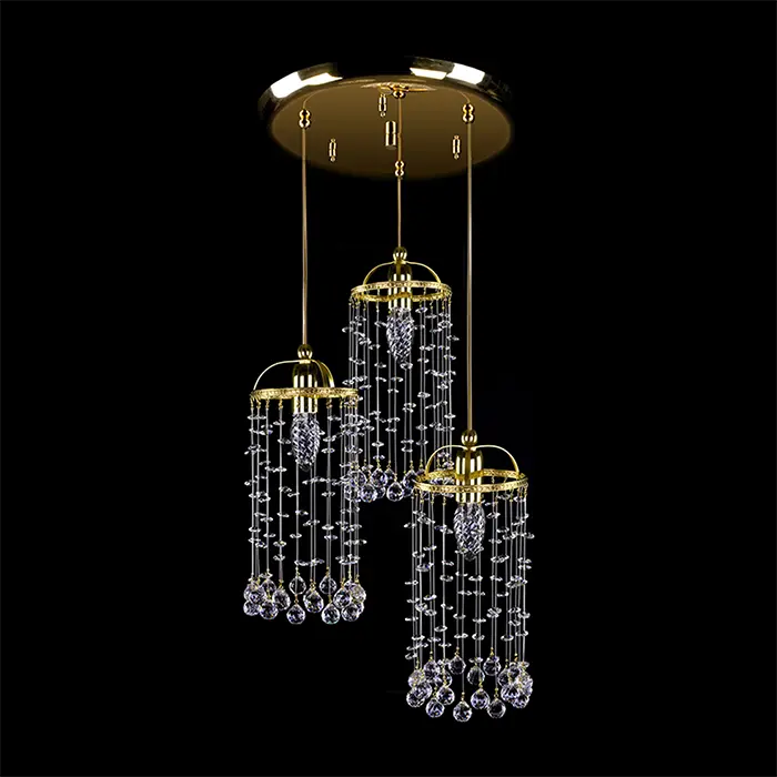 Crystal Ceiling Light BL51 | 3 lights