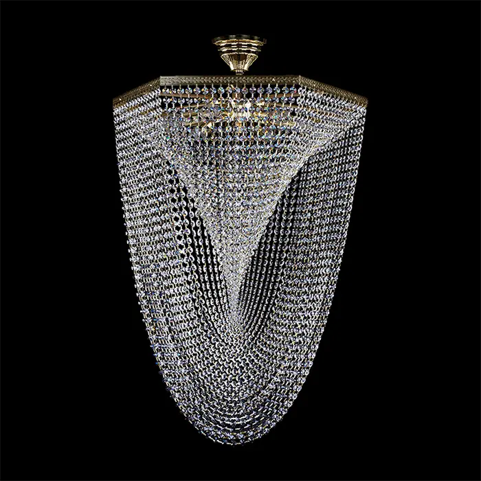 Crystal Ceiling Light BL6 | 8 lights