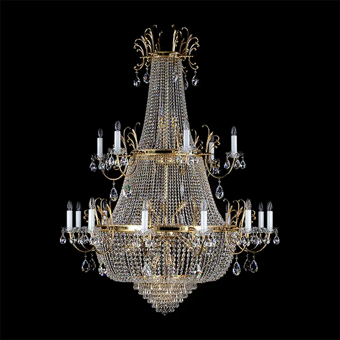 Crystal Ceiling Light BL92 | 33 lights