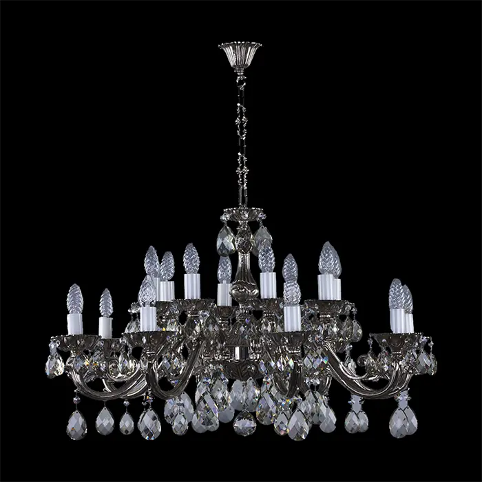 Lámpara de araña de cristal CT11 | 16 luces