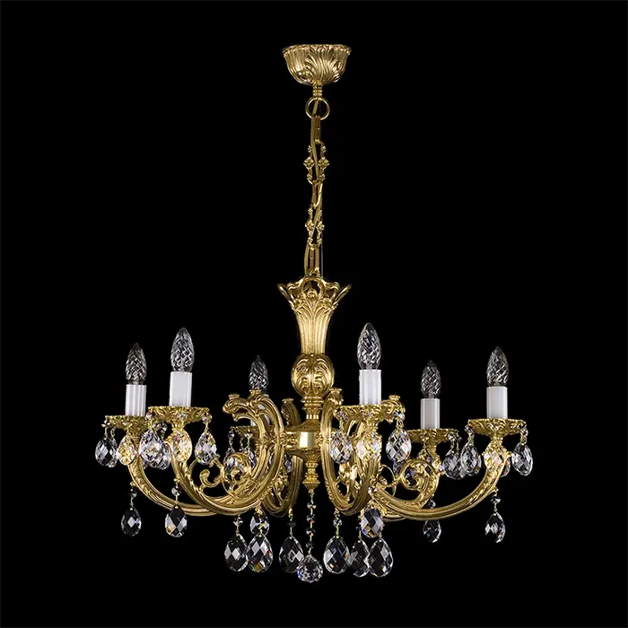 Lámpara de araña de cristal CT13 | 6 luces