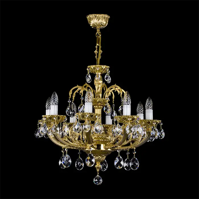 Lámpara de araña de cristal CT22 | 8 luces
