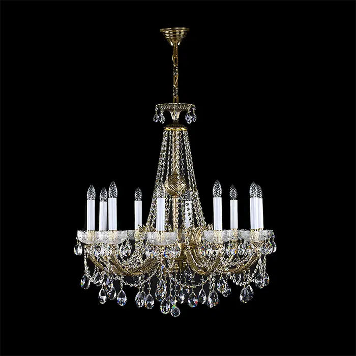 Lámpara de araña de cristal CT26 | 10 luces
