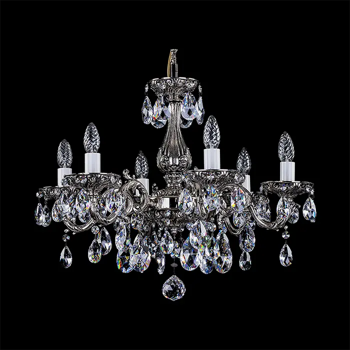 Lámpara de araña de cristal CT27 | 6 luces