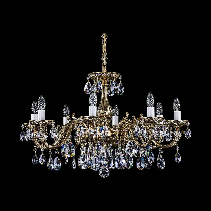 Lámpara de araña de cristal CT28 | 8 luces